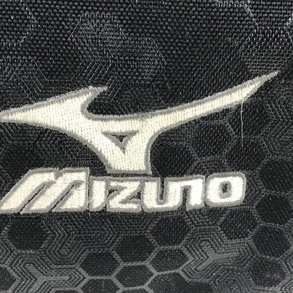 Mizuno Lightning 2 Backpack Daypack Black White Volleyball Sport Bag 14x19x10 - Picture 11 of 13